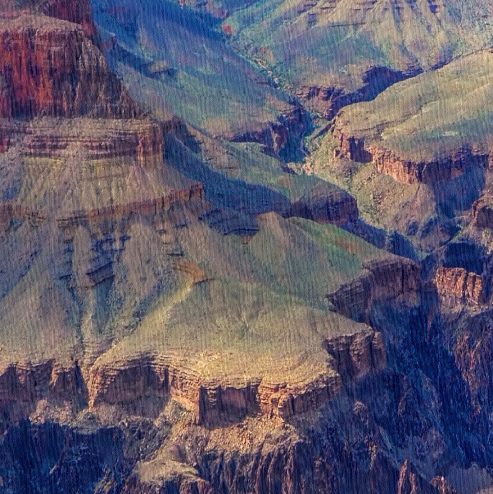 Grand Canyon Fine Art Photography on Canvas, Scenic National Park Print ...