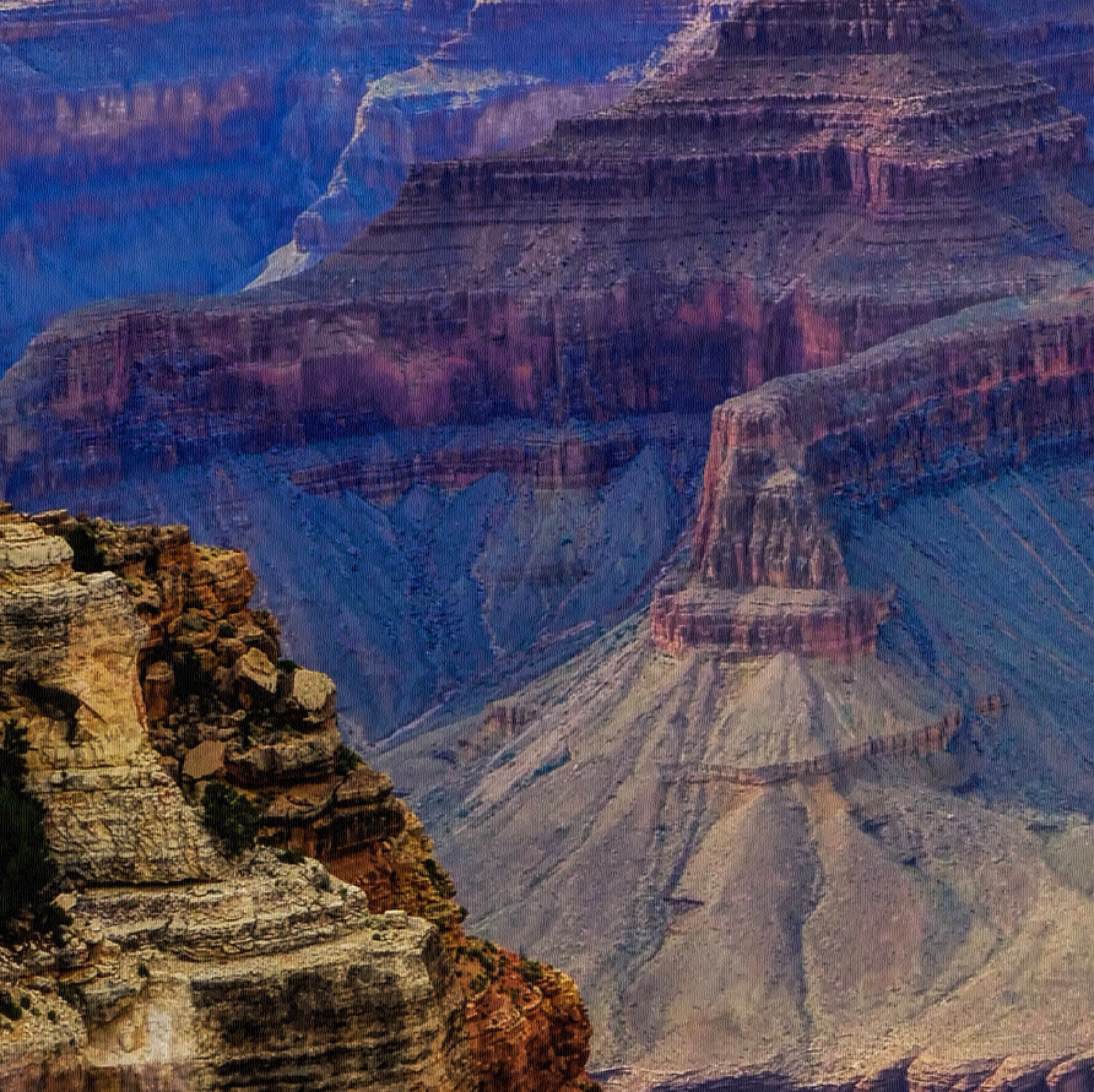 Grand Canyon Fine Art Photography on Canvas, Scenic National Park Print ...