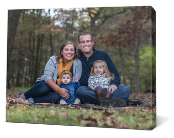 Custom Canvas-Your Photo on Canvas, Personalized Canvas Art, Photos Printed to Canvas, Great Mothers Day Gift, Free Customization & Touchups