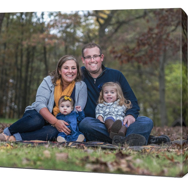 Custom Canvas-Your Photo on Canvas, Personalized Canvas Art, Photos Printed to Canvas, Great Mothers Day Gift, Free Customization & Touchups