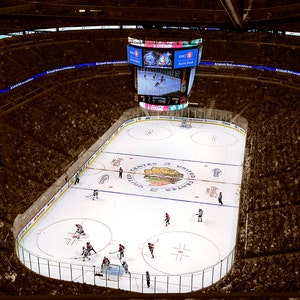 Chicago Blackhawks Stadium Gallery Wrap Canvas Art