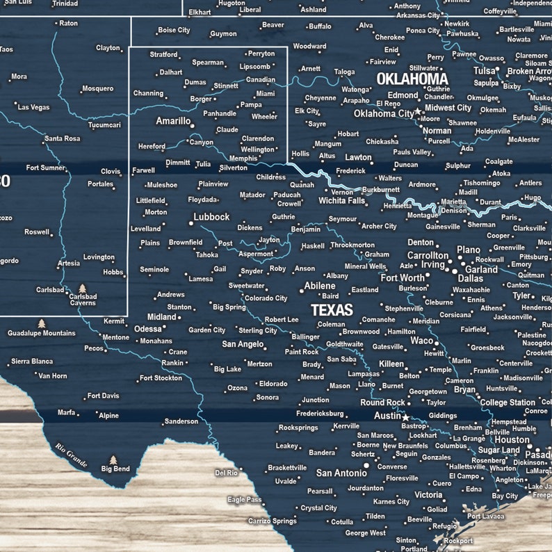 Huge Rustic United States Push - Il 794xN.3248906351 Nl7u 