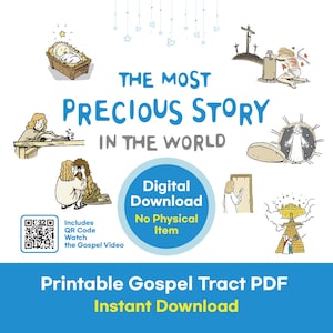 Printable Gospel Tract | Evangelism Booklet PDF
