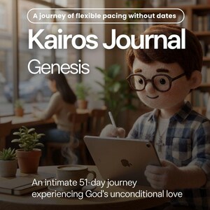 Kairos Journal - Genesis: 51-daagse digitale Bijbelstudieplanner, ongedateerd dagboek, GoodNotes-app voor iPad, e-book en printbare PDF