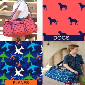 Sac de sport monogramme, sac de sport personnalisé, sac de voyage de nuit, sac de sport pour fille, sac de sport brodé, voyage pour garçons, sac de sport pour femme image 10