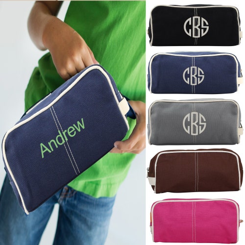Personalized Boys Toiletry Bag Monogram 