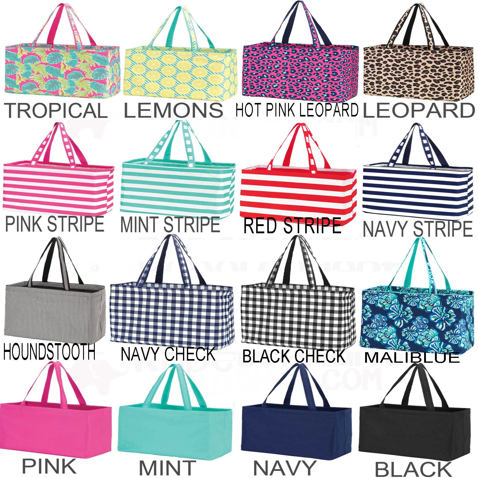 Thirty One Tiny Utility Tote Bag Beach Storage Oranizer Laundry Desert Dash  31