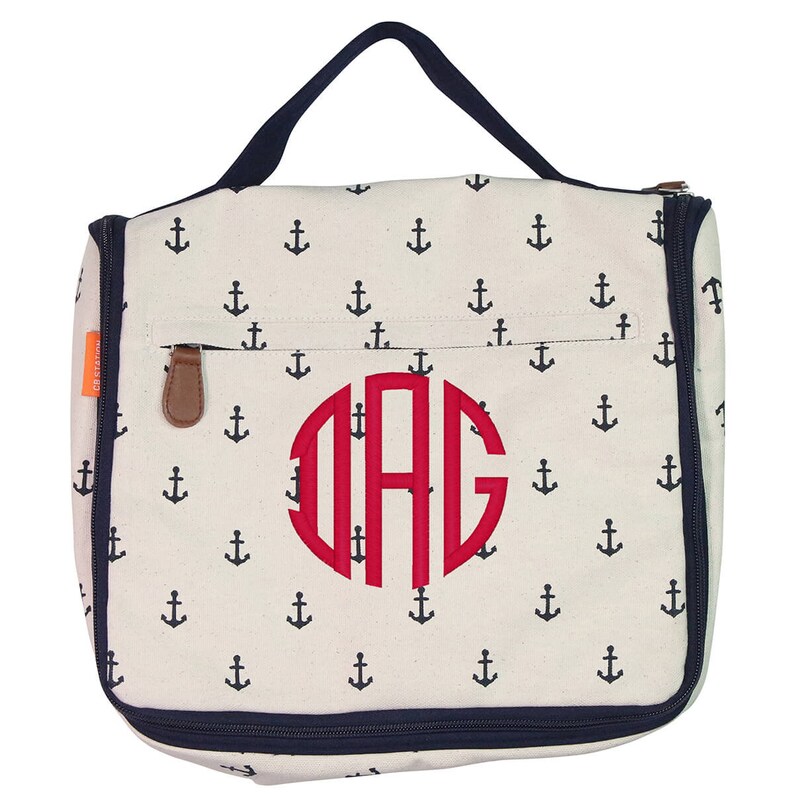 Personalized Hanging Toiletry Bag Monogram Travel Bag for Etsy