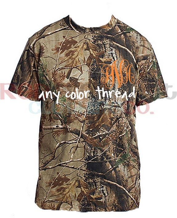 Monogrammed Camo Shirt Monogram 