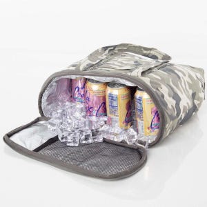 Sac fourre-tout isotherme pour déjeuner monogramme, boîte à lunch personnalisée en toile isolée et sans danger pour les aliments, glacière familiale brodée pour enfants et adultes image 10
