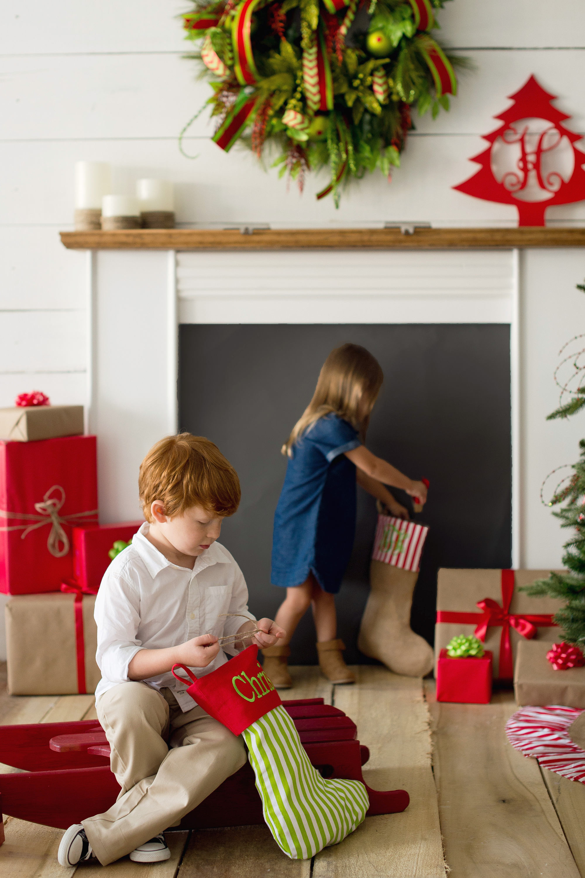 Personalized Family Christmas Stockings 