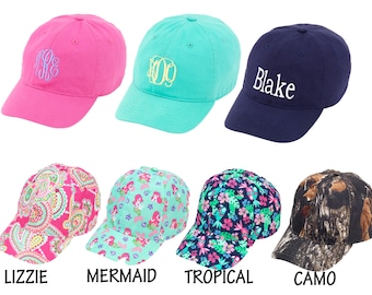 Monogrammed Hat Personalized Baseball Cap Southern Girl Hat Personalized Hat Monogrammed Baseball Caps