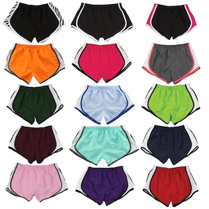 Monogrammed Running Shorts, Personalized Bridesmaids Gifts, Monogram Shorts, Monogrammed Preppy, Running Shorts, Women, Norts, Workout