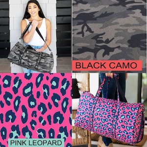 Sac de sport monogramme, sac de sport personnalisé, sac de voyage de nuit, sac de sport pour fille, sac de sport brodé, voyage pour garçons, sac de sport pour femme image 4