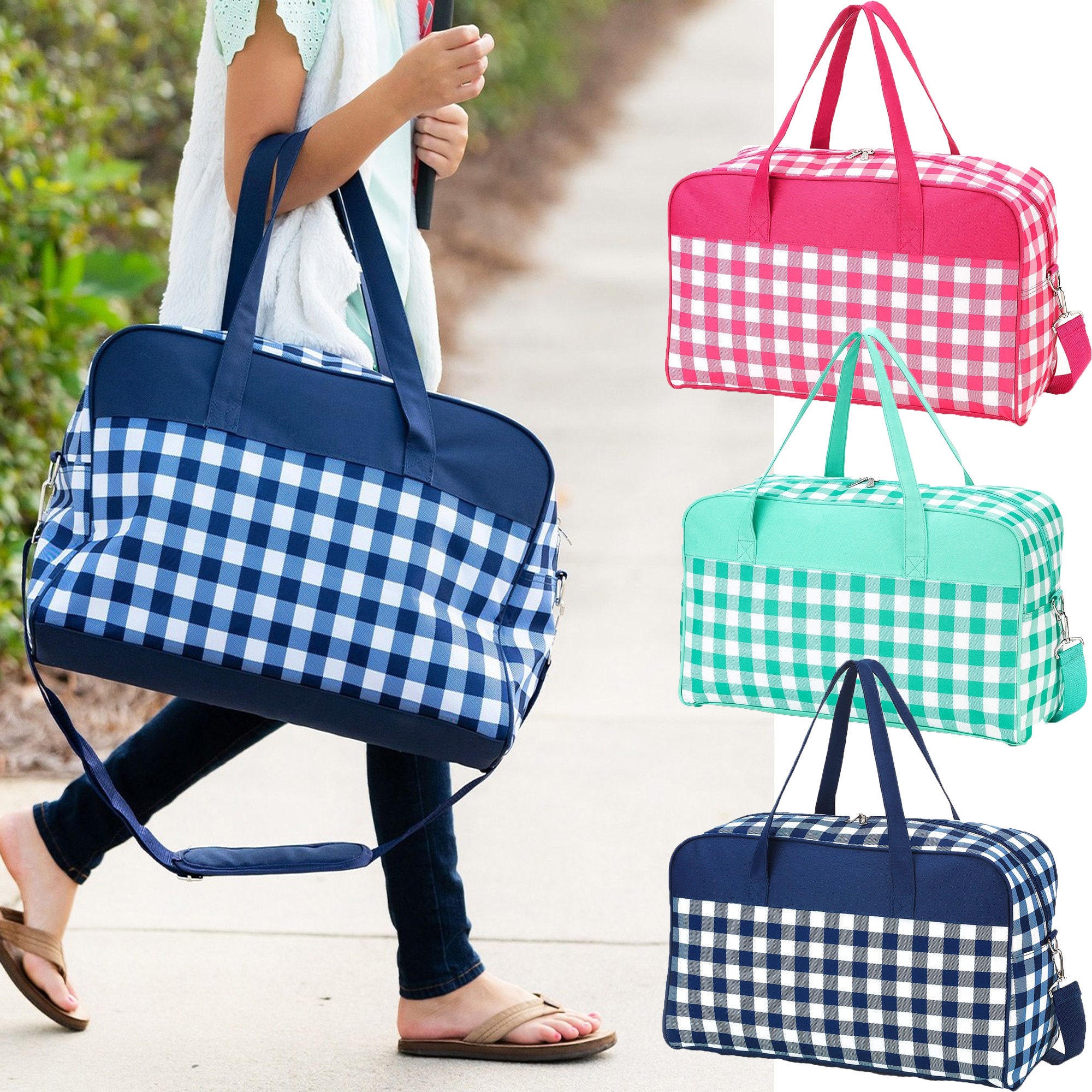 Personalized Duffel Bags of Girls 