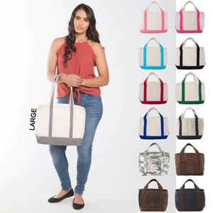 Sac fourre-tout isotherme pour déjeuner monogramme, boîte à lunch personnalisée en toile isolée et sans danger pour les aliments, glacière familiale brodée pour enfants et adultes image 2