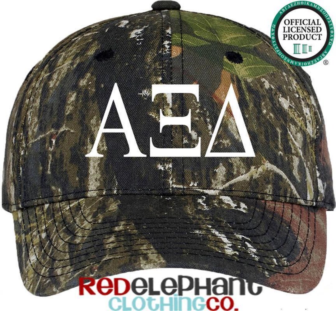 Alpha Xi Delta Camo Baseball Hat, Axid Camouflage Cap, Sorority Rush ...