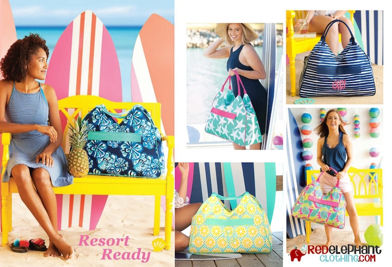 Embroidered Bikini Wet Bag Gift for Her Personalized Family Beach Tote Bag Custom Bridesmaid Gift Large Pool Bag Summer Clutch Wristlet