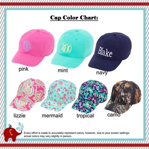 Monogram Toddler Hat, Personalized Baseball Cap for Children, Birthday Gift for Kids, Summer Hat for Toddlers, Camo Ball Cap, Kids Beach Hat image 2