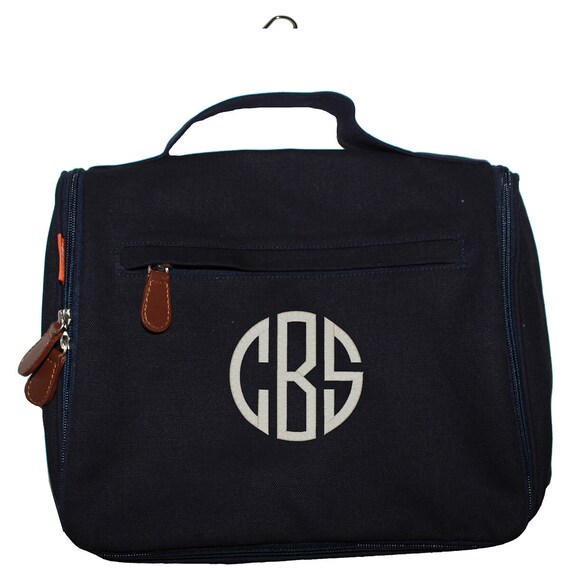 Men's The Blend Monogram Print Canvas Toiletry Bag - Men's Toilet Kits -  New In 2023