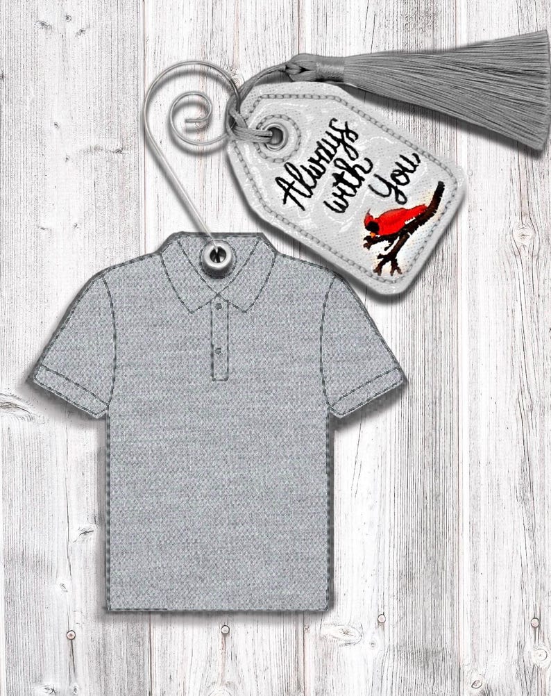 Adorno conmemorativo personalizado hecho con la ropa de un ser querido / Recuerdo / Regalo de condolencias / Adorno de recuerdo personalizado imagen 14