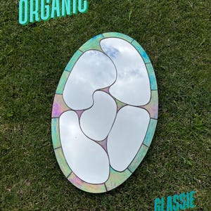 Handgemachter Glasspiegel - Organic
