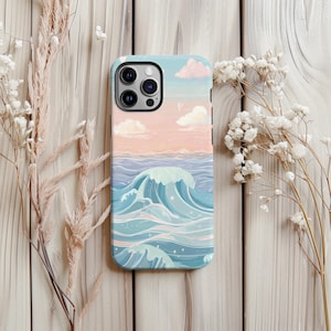 Pastel Ocean Wave Phone Case