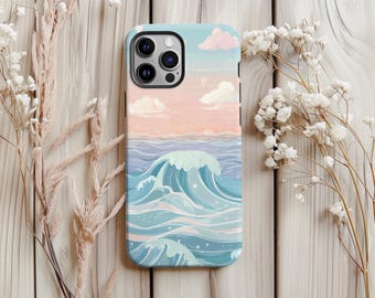 Pastel Ocean Wave Phone Case