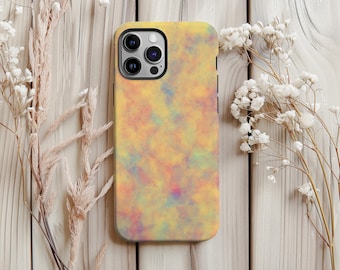 Dreamy Watercolor Gradient Phone Case Y2K Cute Soft Aesthetic Cover iPhone 1716e 15 14 13 12 11 Galaxy S25 S24 S23 yellow Orange gradient