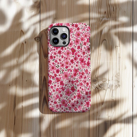 Vintage Pink Floral Phone Case