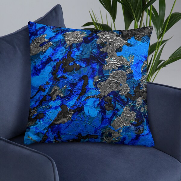 Cobalt Blue Pillows Etsy