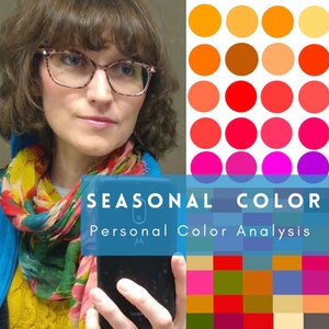 Seasonal Color Analysis Guide to Determine Your Color Season or Schedule an  Online Color Consultation at Stylesolutionsforyou.com 