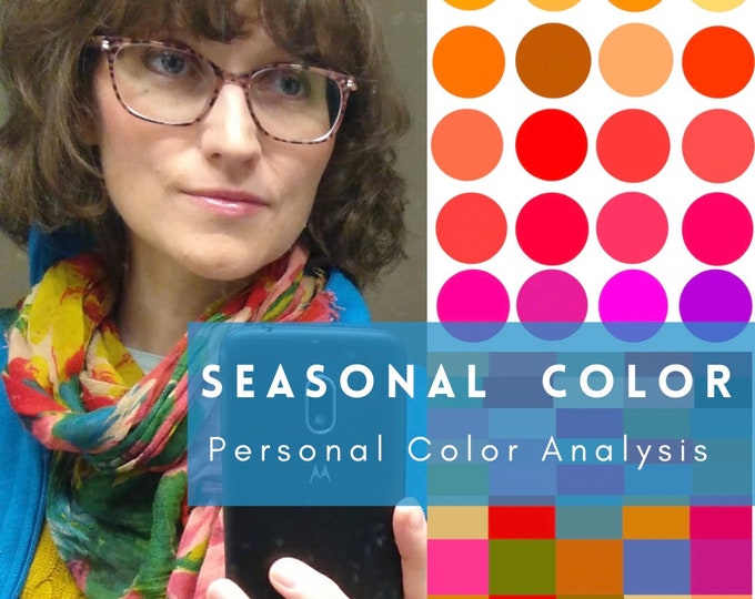 Seasonal Color Analysis Personal Color Analysis Etsy
