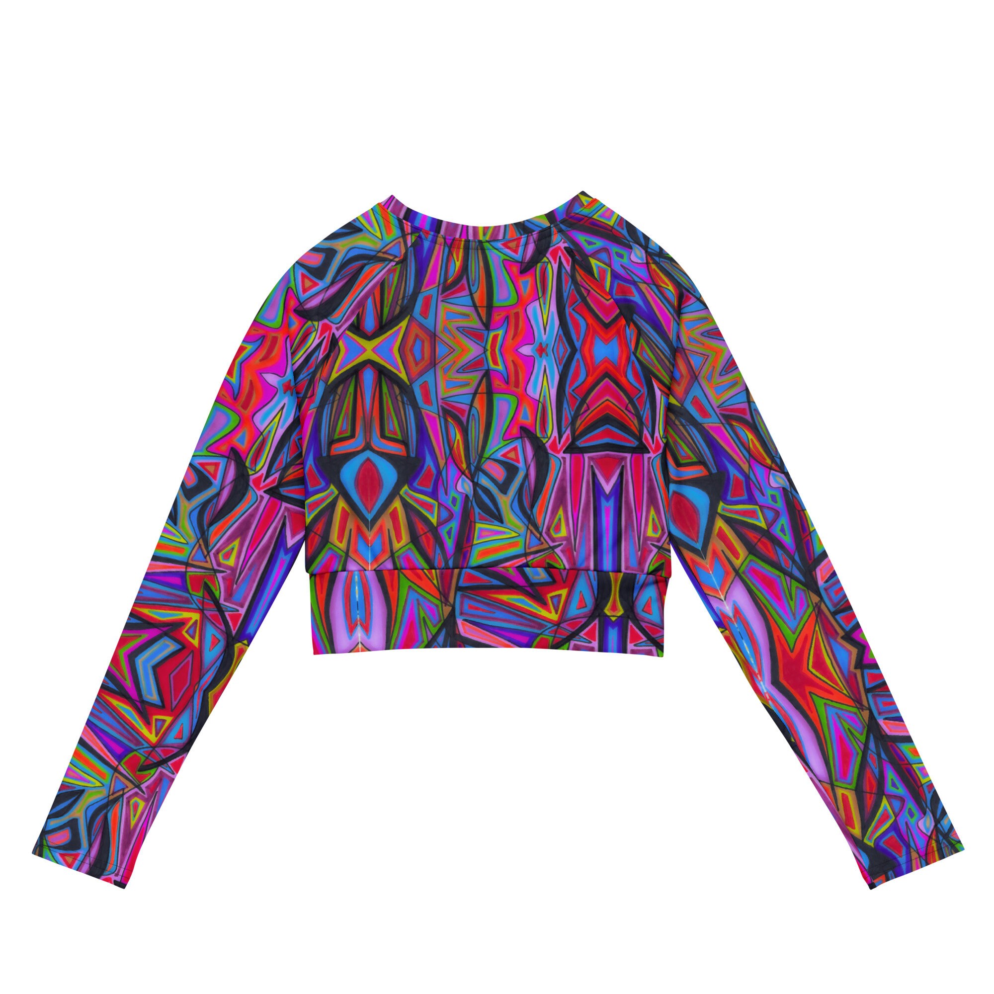【SATIIIZ】Lebe Pigment Printing Long Sleeve Visconti Performance Stretch Paisley Print Long Sleeve Woven