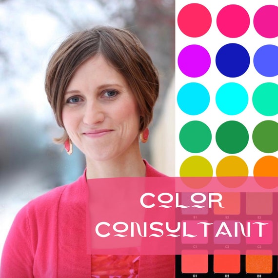 Virtual Color Consultant Seasonal Color Analysis Cosmetics Etsy