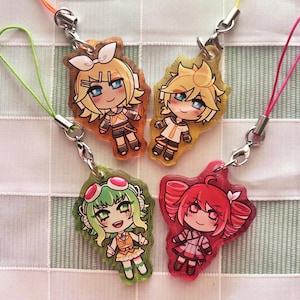 Vocaloid 1.5&quot; Phone Charms