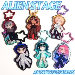 Alien Stage 2.5&quot; Acrylic Keychains