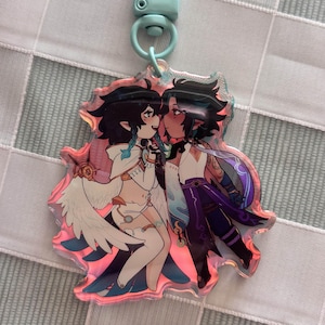 Xiao and Venti 2.5&quot; Acrylic Charm