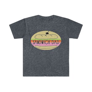 Sandwich Dad Oval Logo - Unisex Softstyle T-Shirt