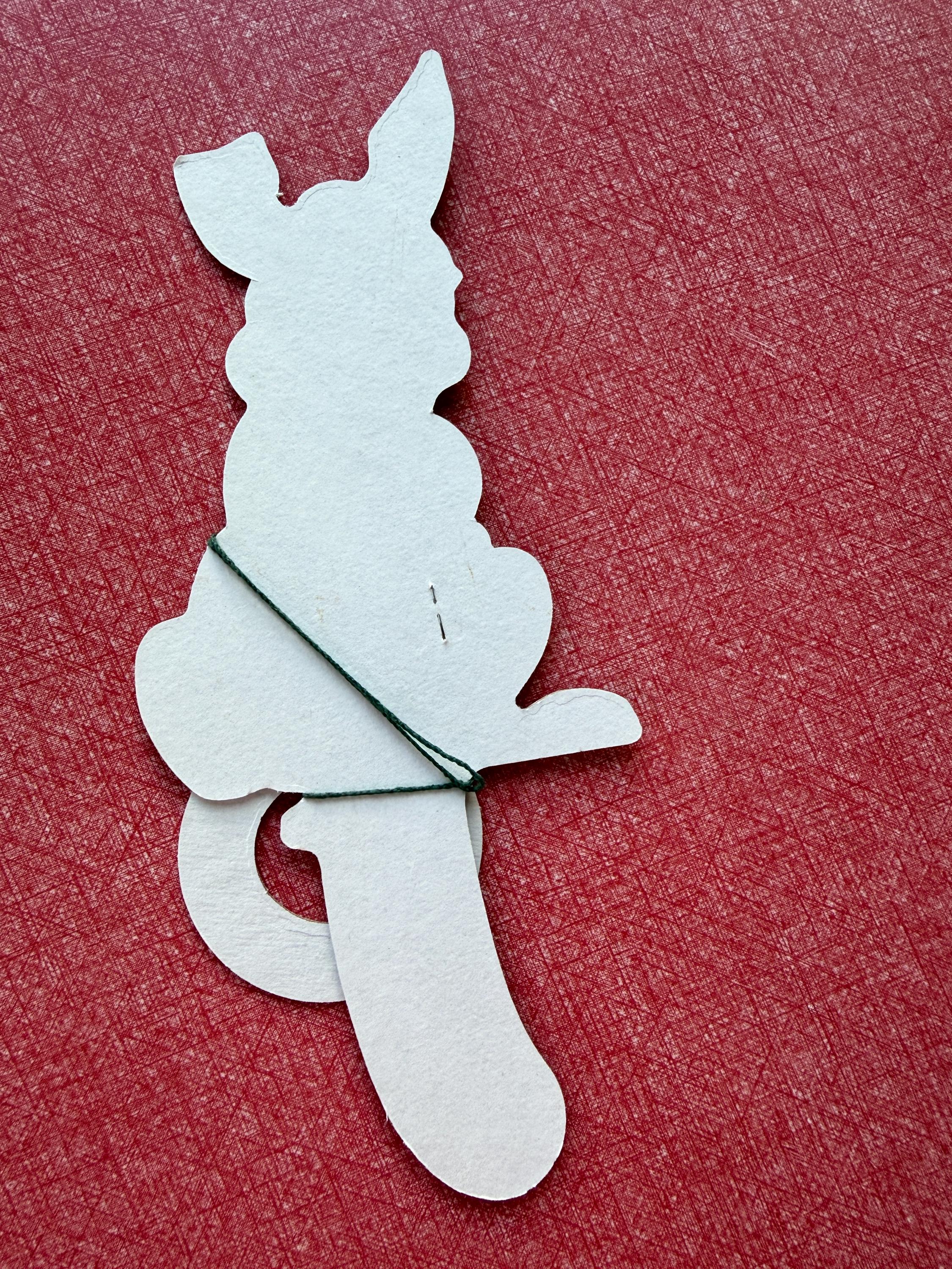 Vintage Easter Cardboard Bunny Toss Toy, Game - Etsy