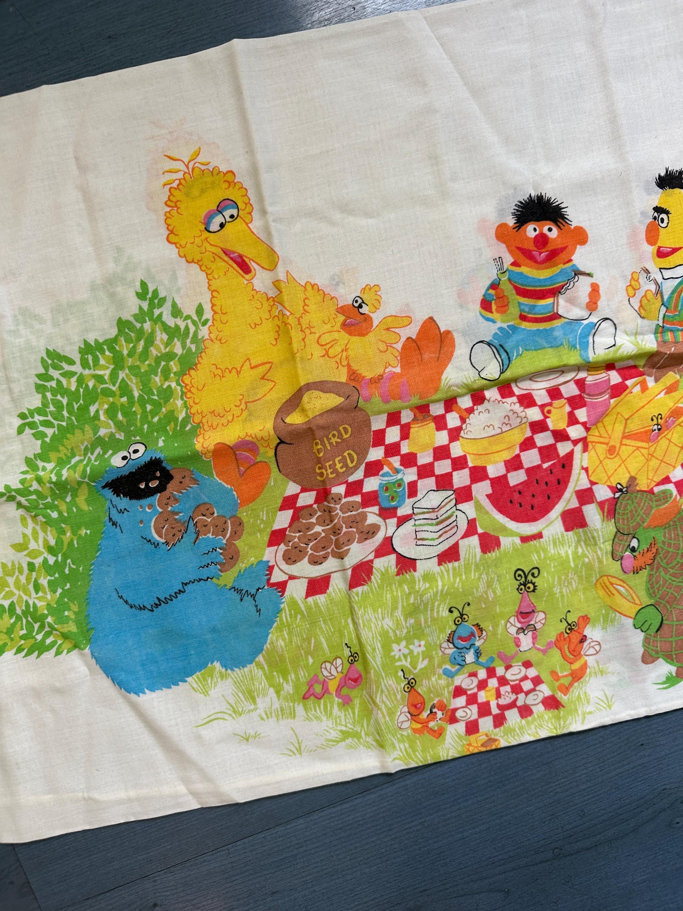 Vintage Sesame Street 寝袋 Vintage Sesame Street Kids Sleeping Bag Cookie Monster Big