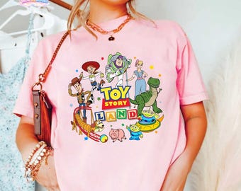 Toy Story Land , Disneyland Pixar Toy Story Birthday Party Shirt, Disneytrip Vacation, Disneyland Shirt, Birthday Gifts For Kids, Story Land