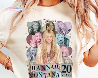 Hannah Montana Style 20 year Disneyland, Hannah Montana Comfort Colors Shirt Shirt, Hannah Montana Fan Tee, Disneyland Family Matching Shirt