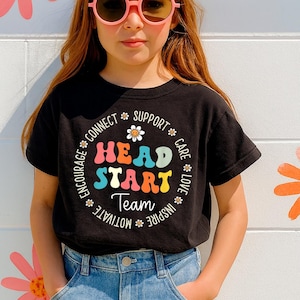 Head Start Team Shirt, Homeschool Teacher Back To School Gift, Teacher Appreciate Tee, Head Start Teacher, First Day Of School, Teacher Gift