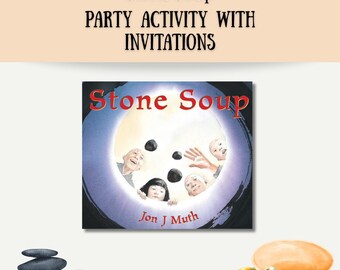 Attività per la festa della zuppa di sassi, Waldorf, scuola all'aperto, Charlotte Mason, Montessori (download digitale)