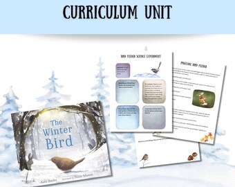 Programma didattico sulla natura degli uccelli invernali, istruzione parentale, scuola all'aperto, Waldorf, Charlotte Mason (download digitale)