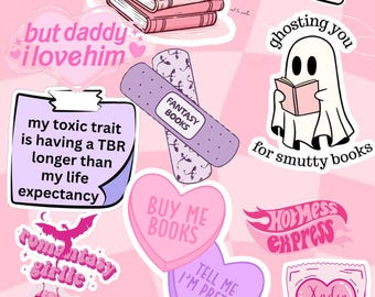 Cutesy Book Lover Kindle Insert