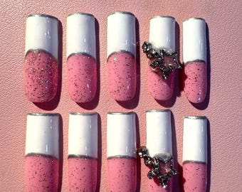 Y2k Frenchies Press On Nails
