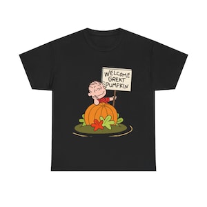 Welcome Great Pumpkin Tee