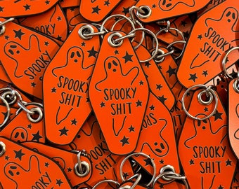 SPOOKY SHIT keychain